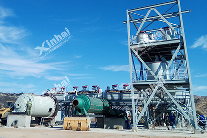 Laos Copper Flotation plant